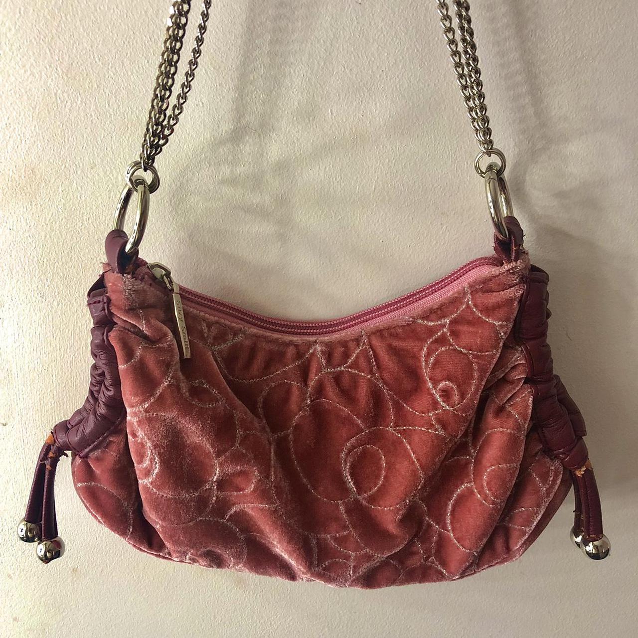 Y2k vintage Suzy Smith shoulder bag. Gorg deep pink... - Depop