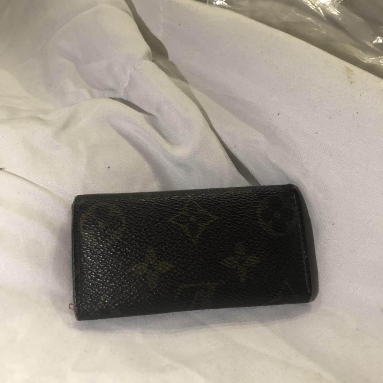 Louis Vuitton Monogram Key Pouch/ Coin Purse at 1stDibs  lv monogram key  pouch, louis vuitton key pouch date code, louis vuitton care card