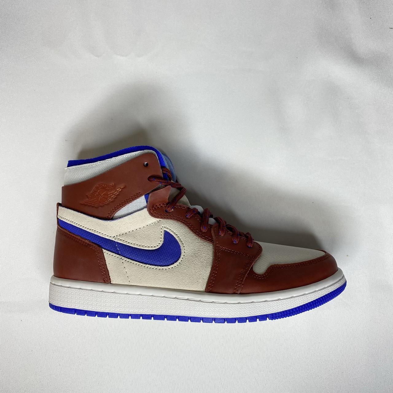 jordan 1 zoom cmft trainers sail redstone hyper royal white