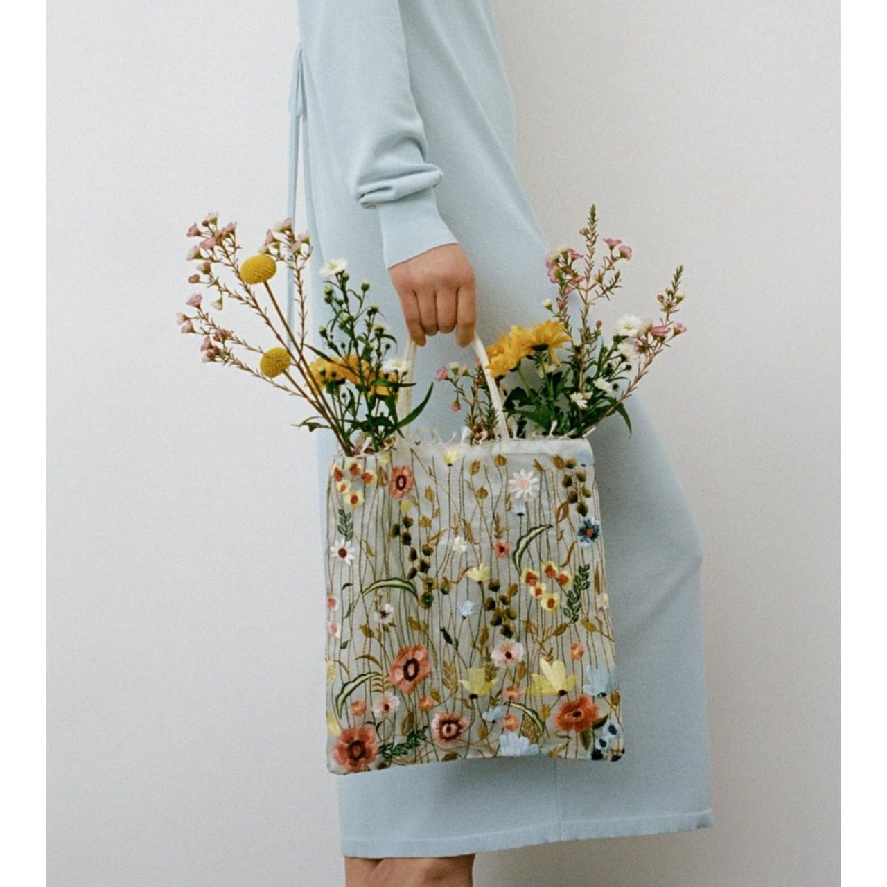 Zara best sale flower bag