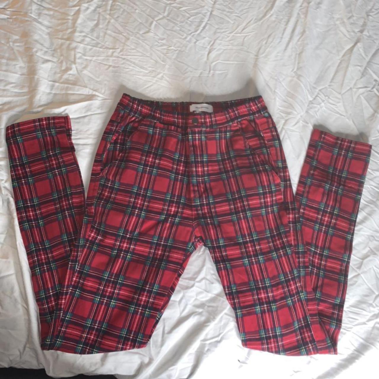 urban outfitters plaid pants mens