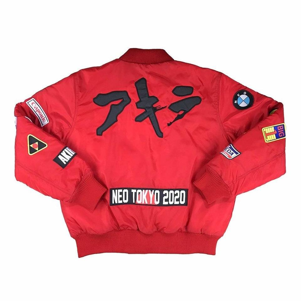 AKIRA NEO TOKYO BOMBER JACKET Long sleeve bomber - Depop