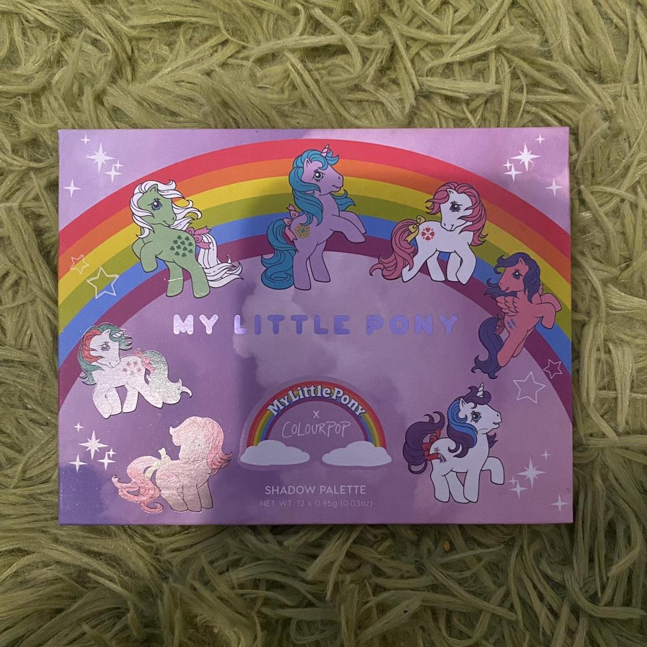 my little pony colourpop eyeshadow palette! 🦄 -no... - Depop