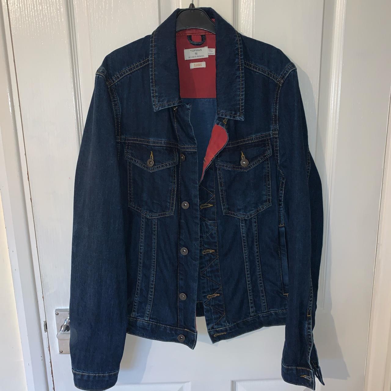 Topman Special Denim Jacket. Nice and thick good... - Depop