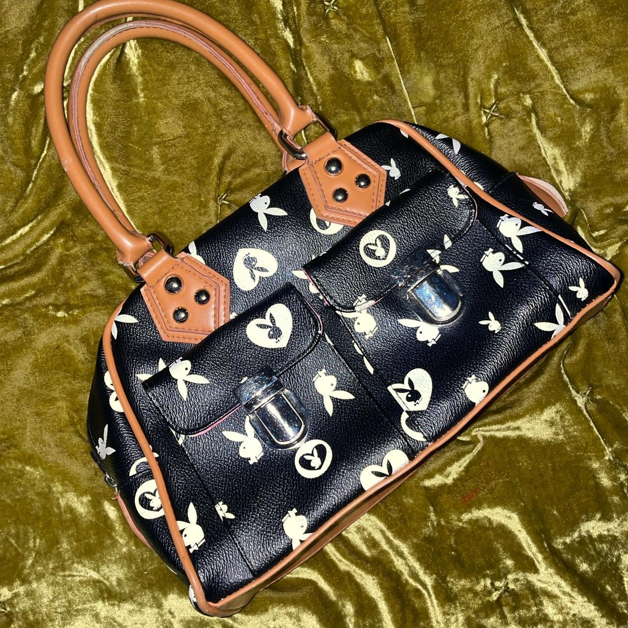 PLAYBOY Red Embossed Bunny Purse And Coin Bag SPENCERS EXCLUSIVE Pleather |  eBay