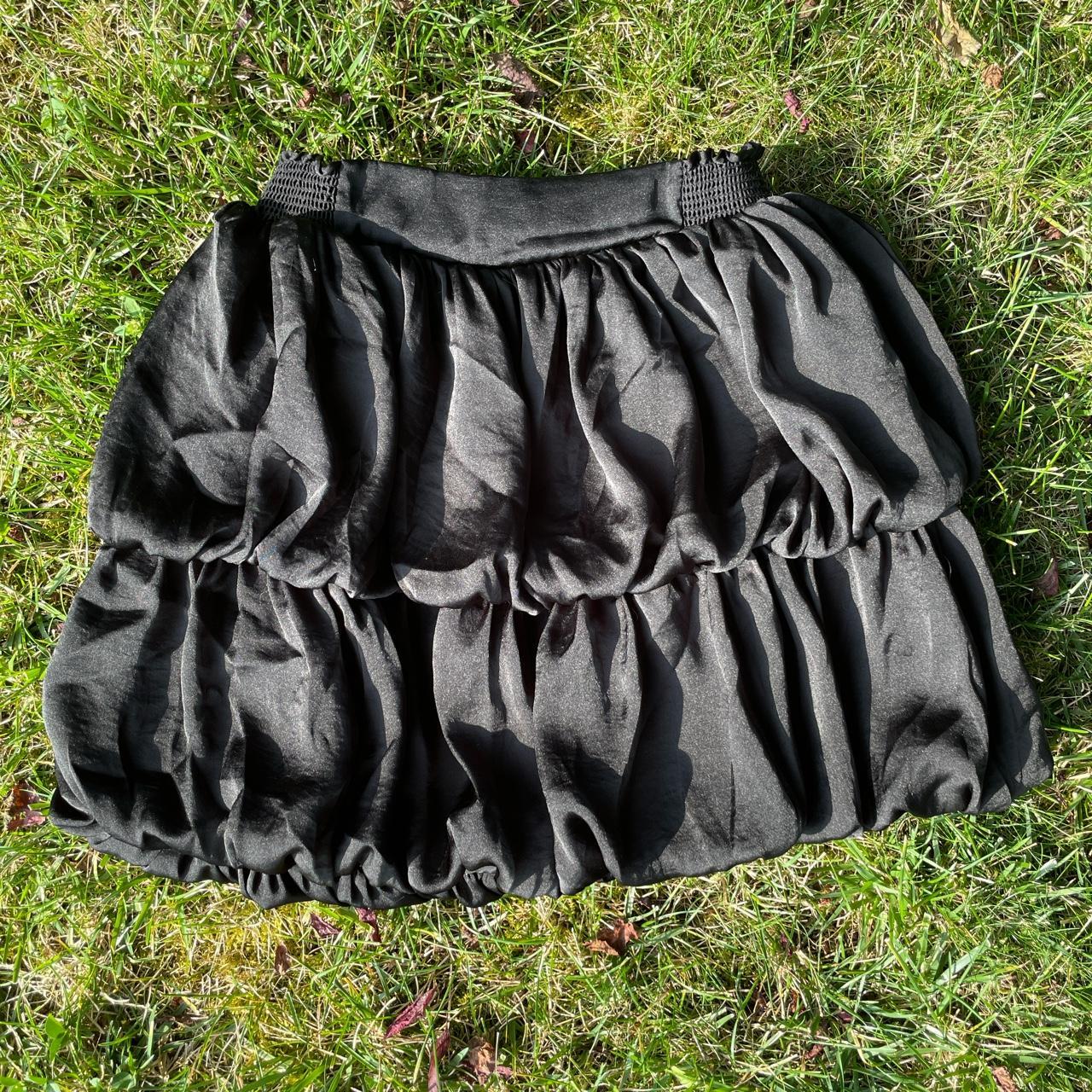 whimsy goth y2k bubble skirt size xs-s - Depop