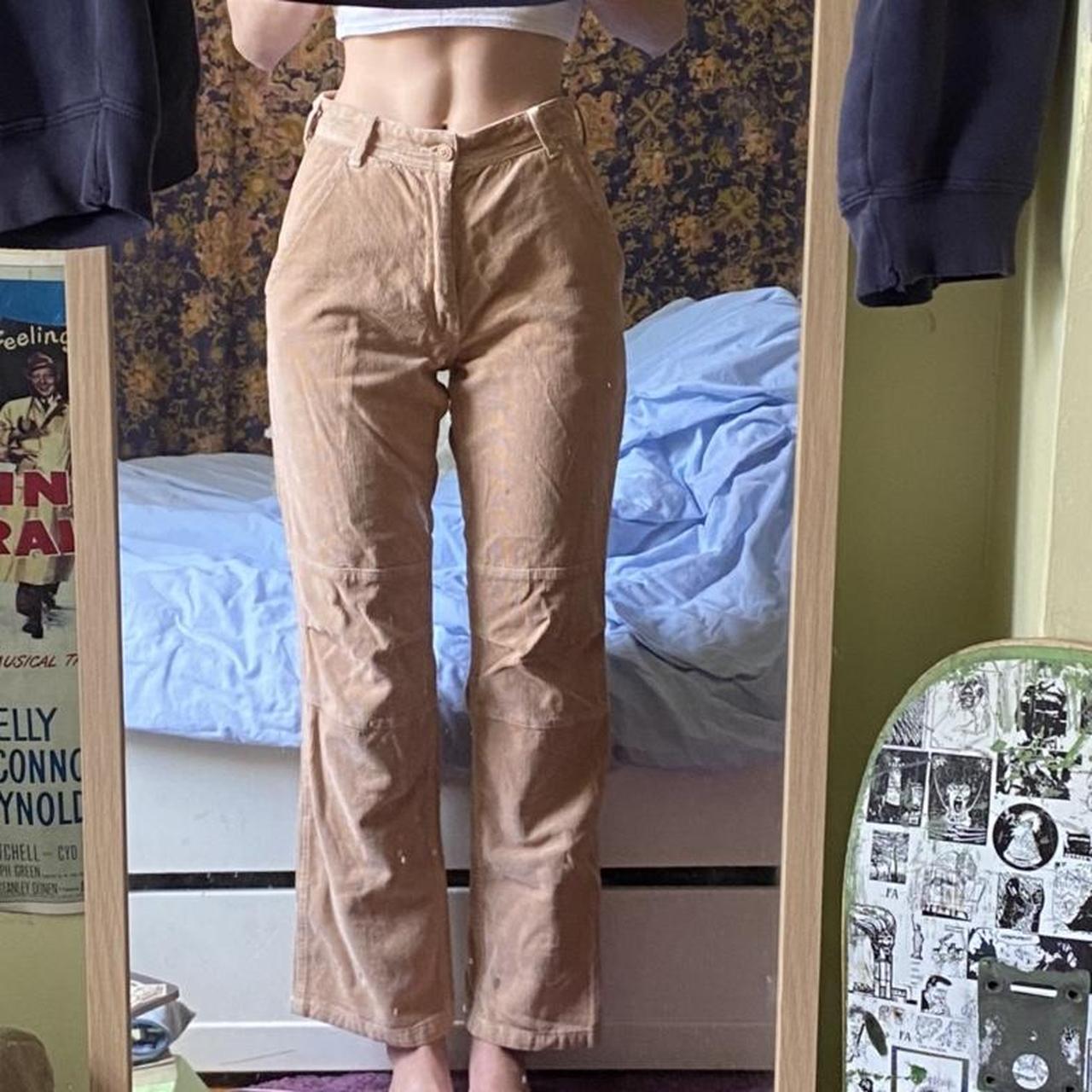 Brandy Melville / J galt Corduroy high waisted Pants... Depop