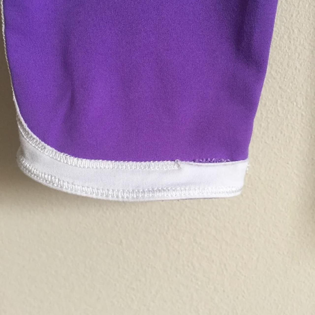 LULULEMON Power Purple Black Ignite Crop