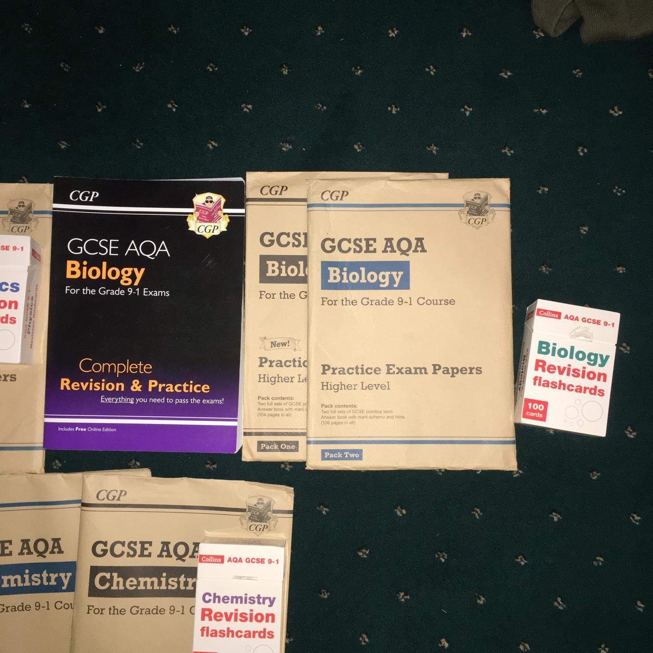 AQA Biology GCSE 9-1 Biology Revision Flashcards By... - Depop