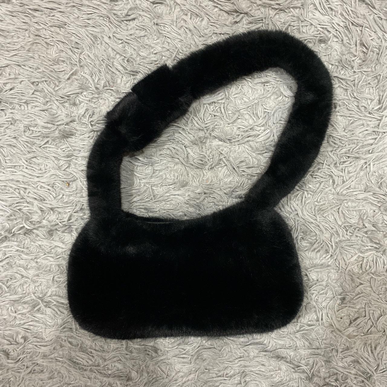 Product Image 1 - fur black shoulder bag (