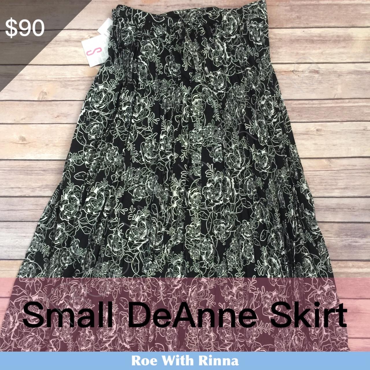 Deanne skirt hotsell lularoe price