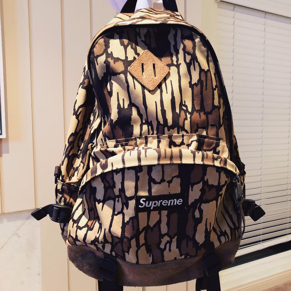 Vintage authentic supreme backpack purchased on...