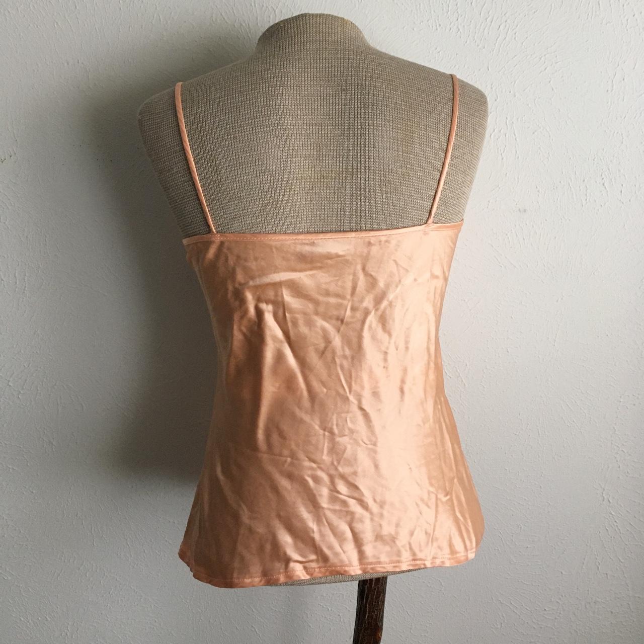 Delia's Women's Orange and Cream Vest (3)