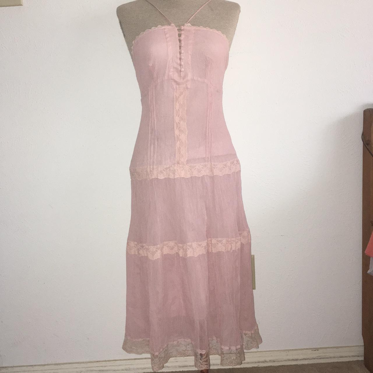 Warehouse Women's Pink Dress