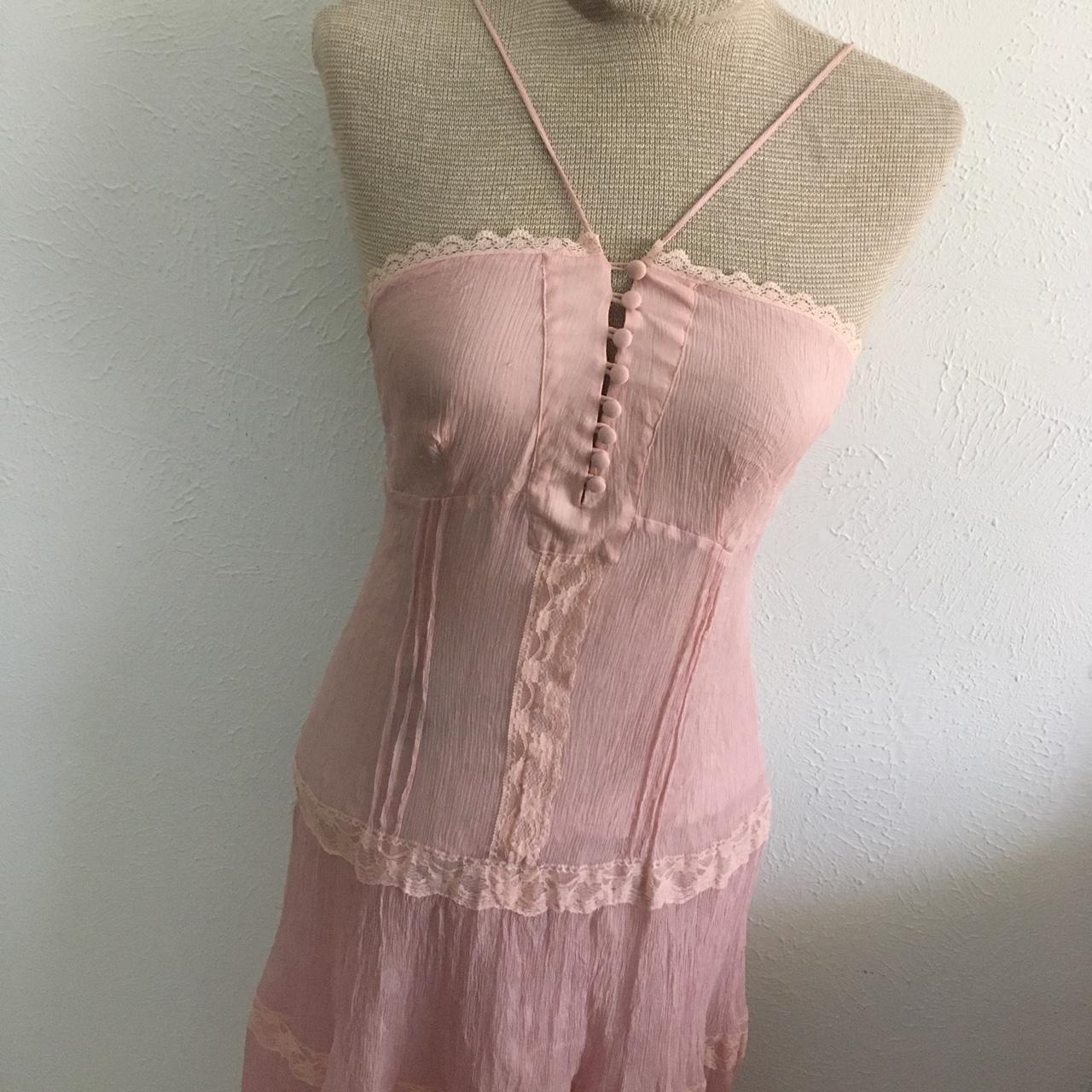 Warehouse Women's Pink Dress (2)