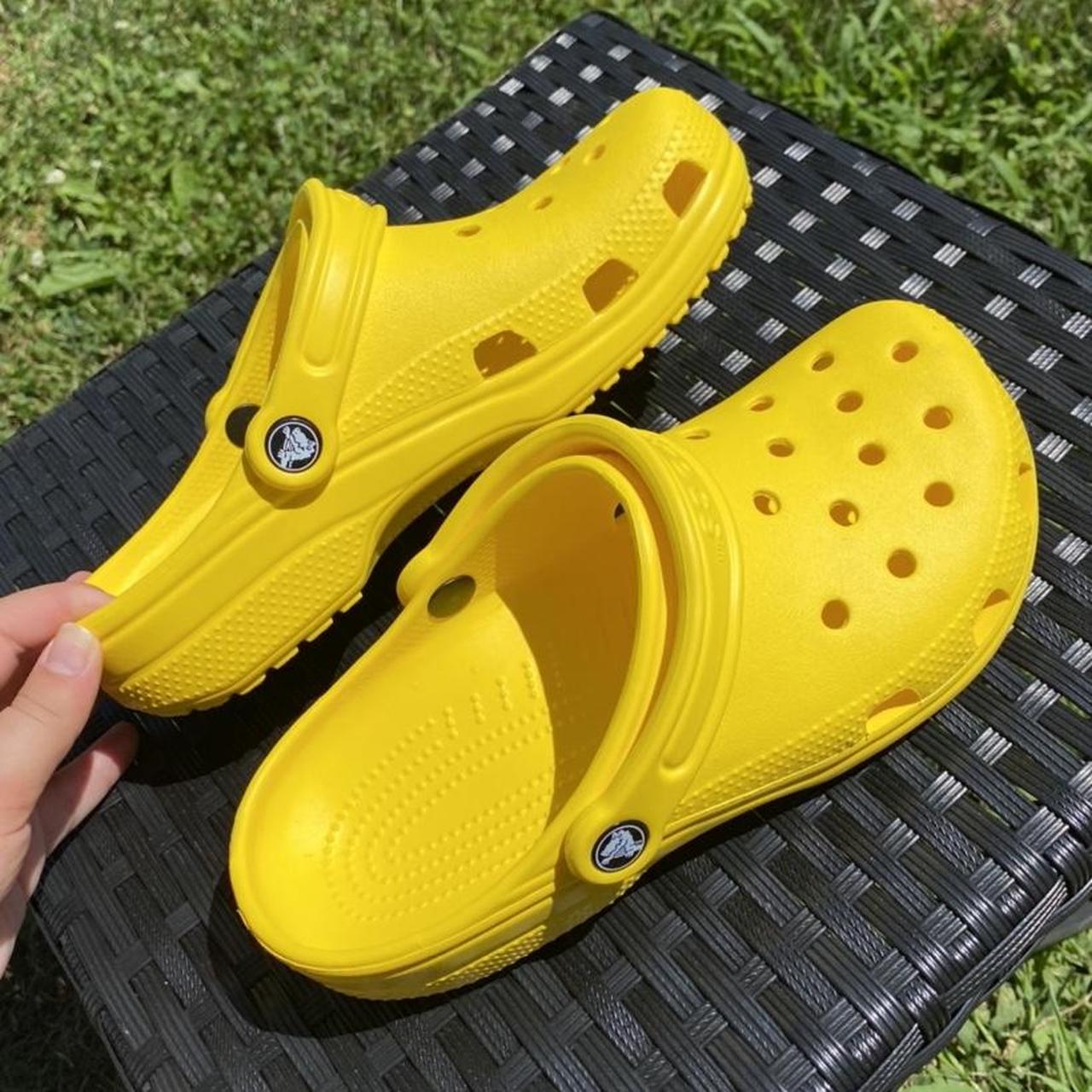 new yellow crocs