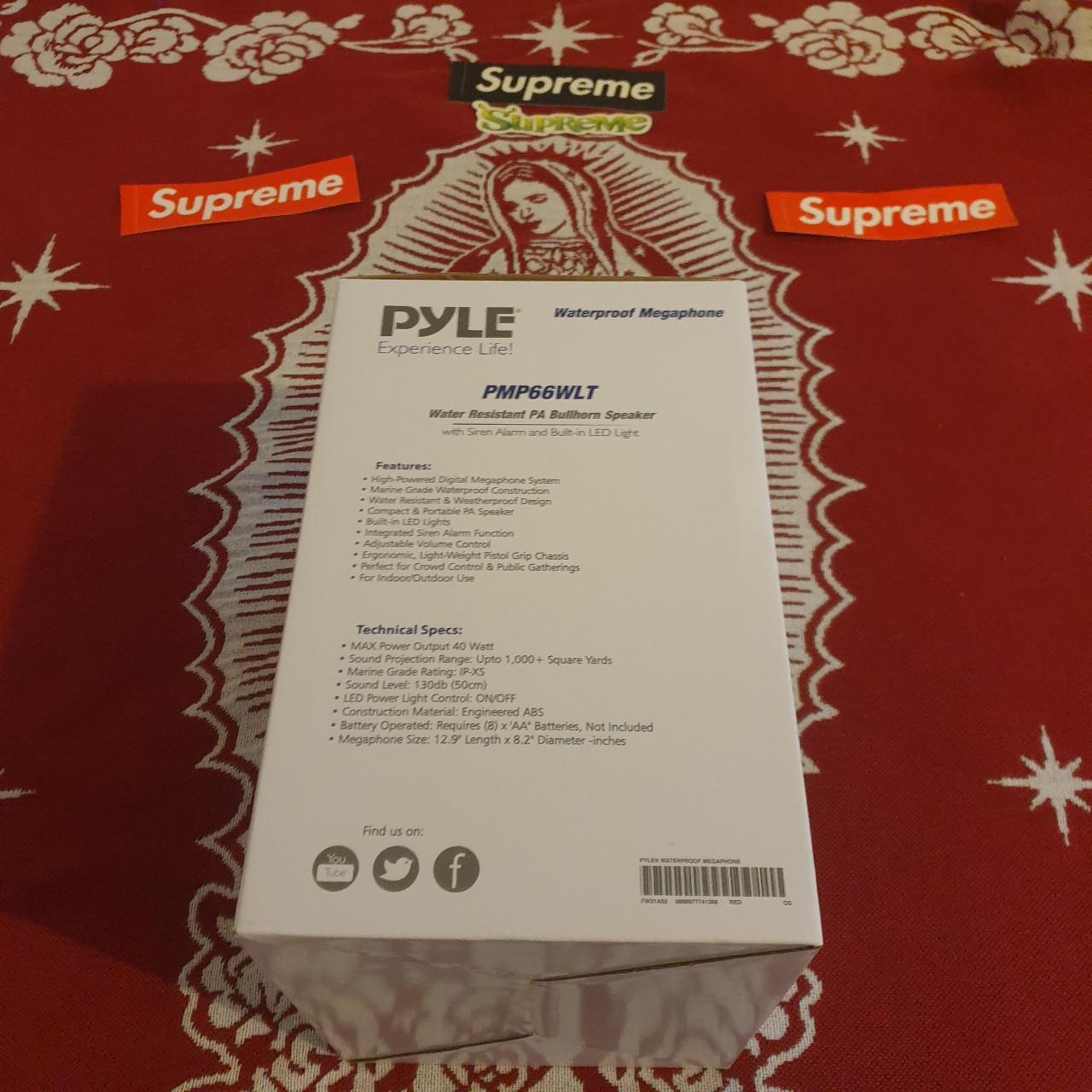 Week 1 Supreme pyle waterproof megaphone for sale.... - Depop