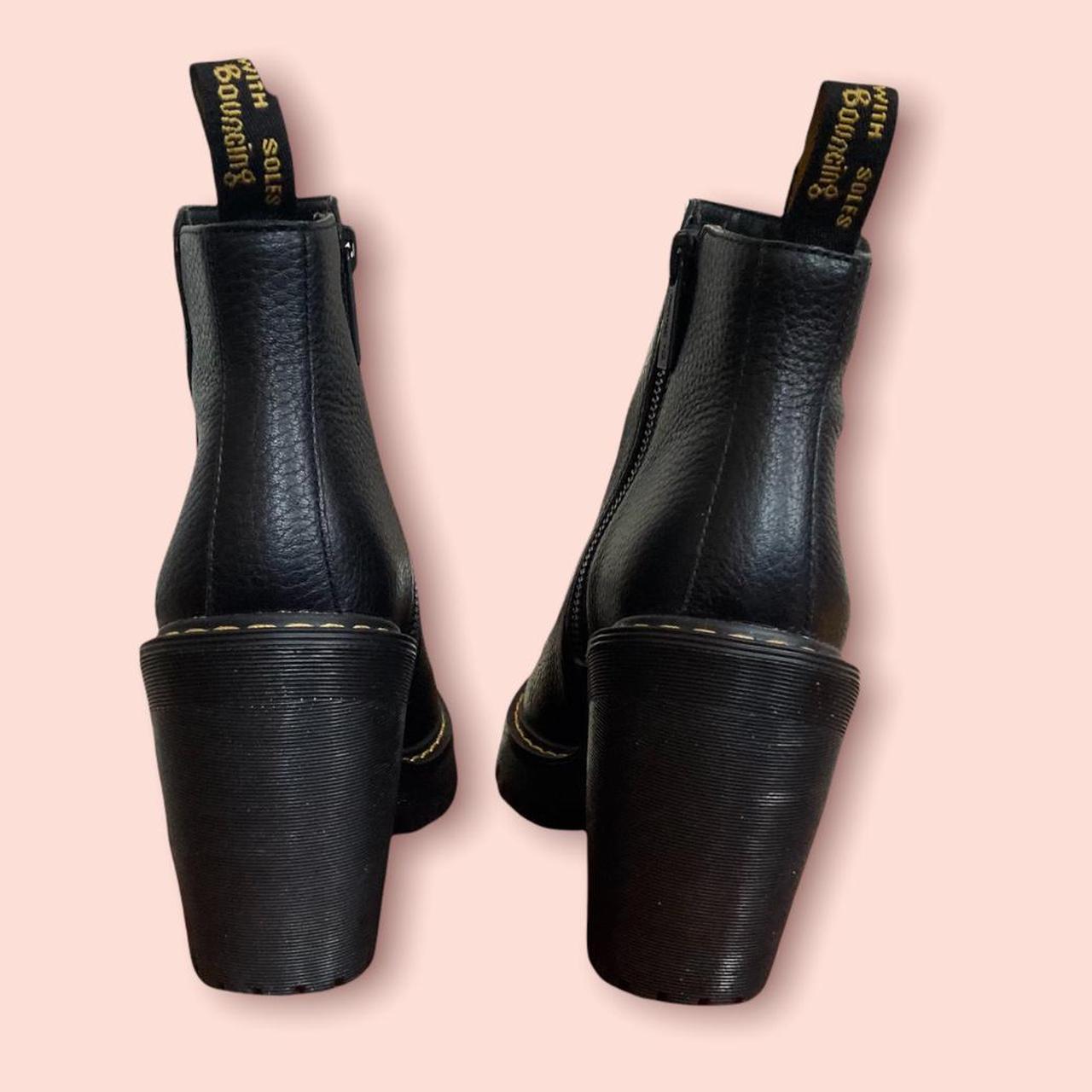 heeled boots dr martens