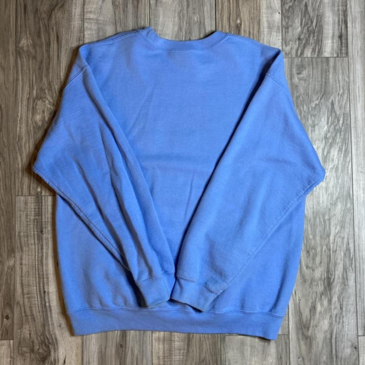 Essential Baby Blue Sweater Minor flaw as shown... - Depop