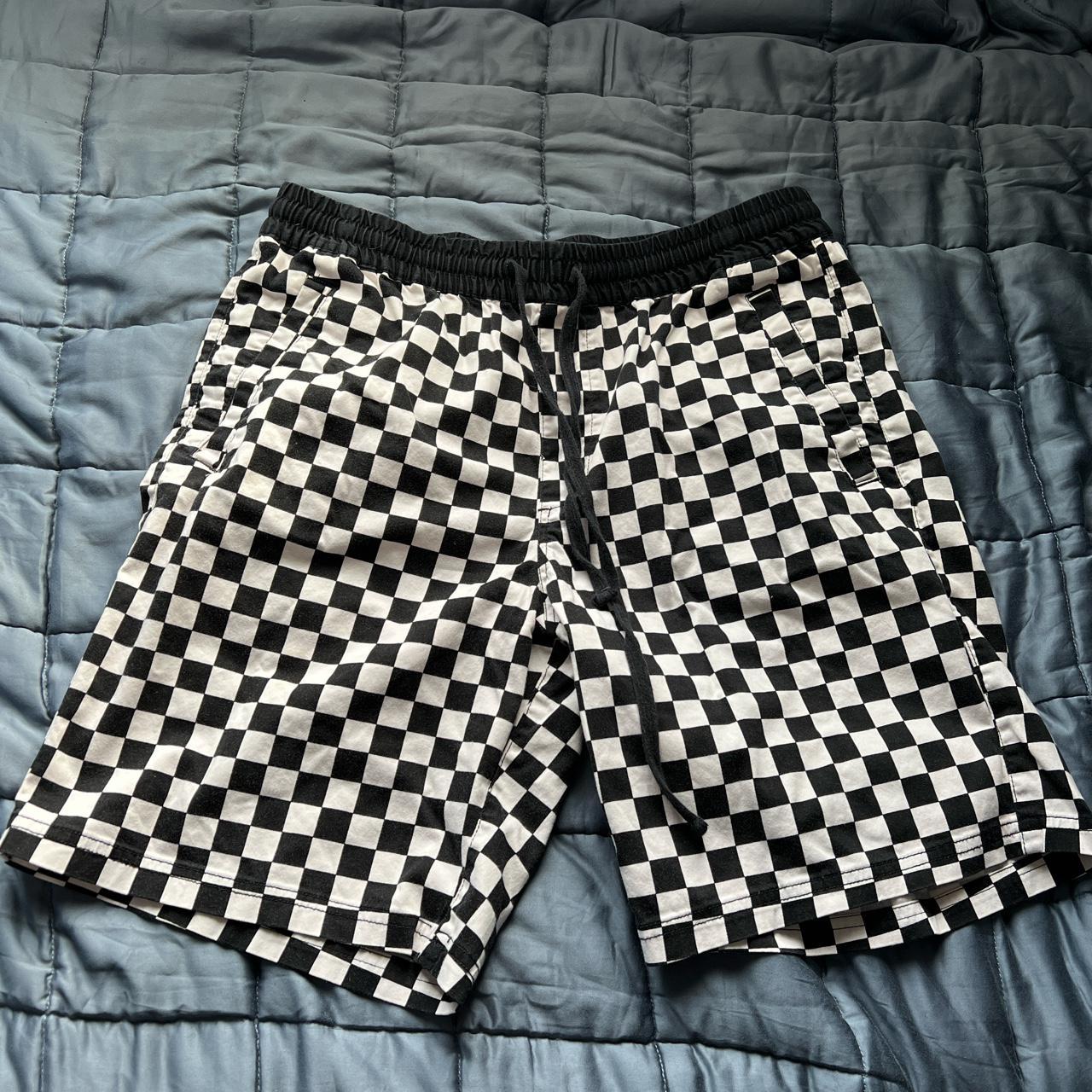 Forever 21 checkered shorts deals