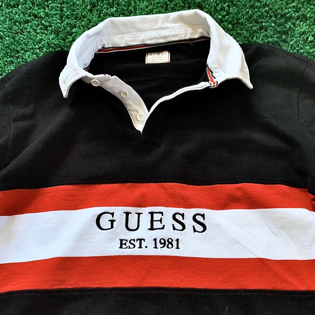 Guess rugby shirt online