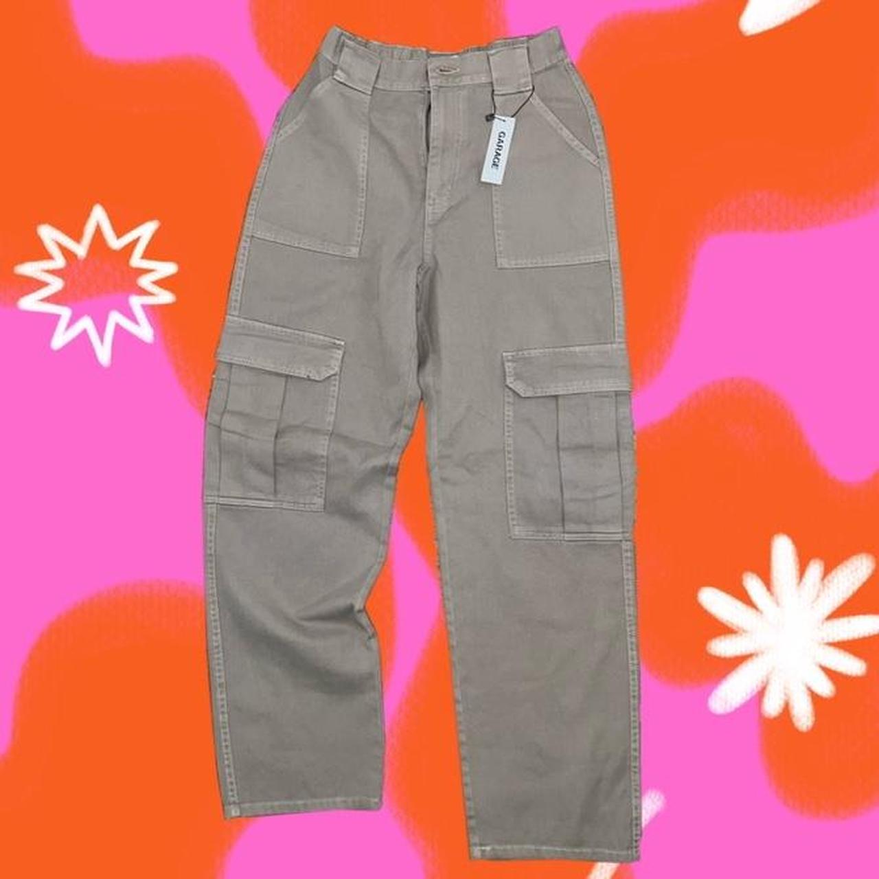 XS (2425.5 waist) GARAGE Corey Cargo Pants!!... Depop