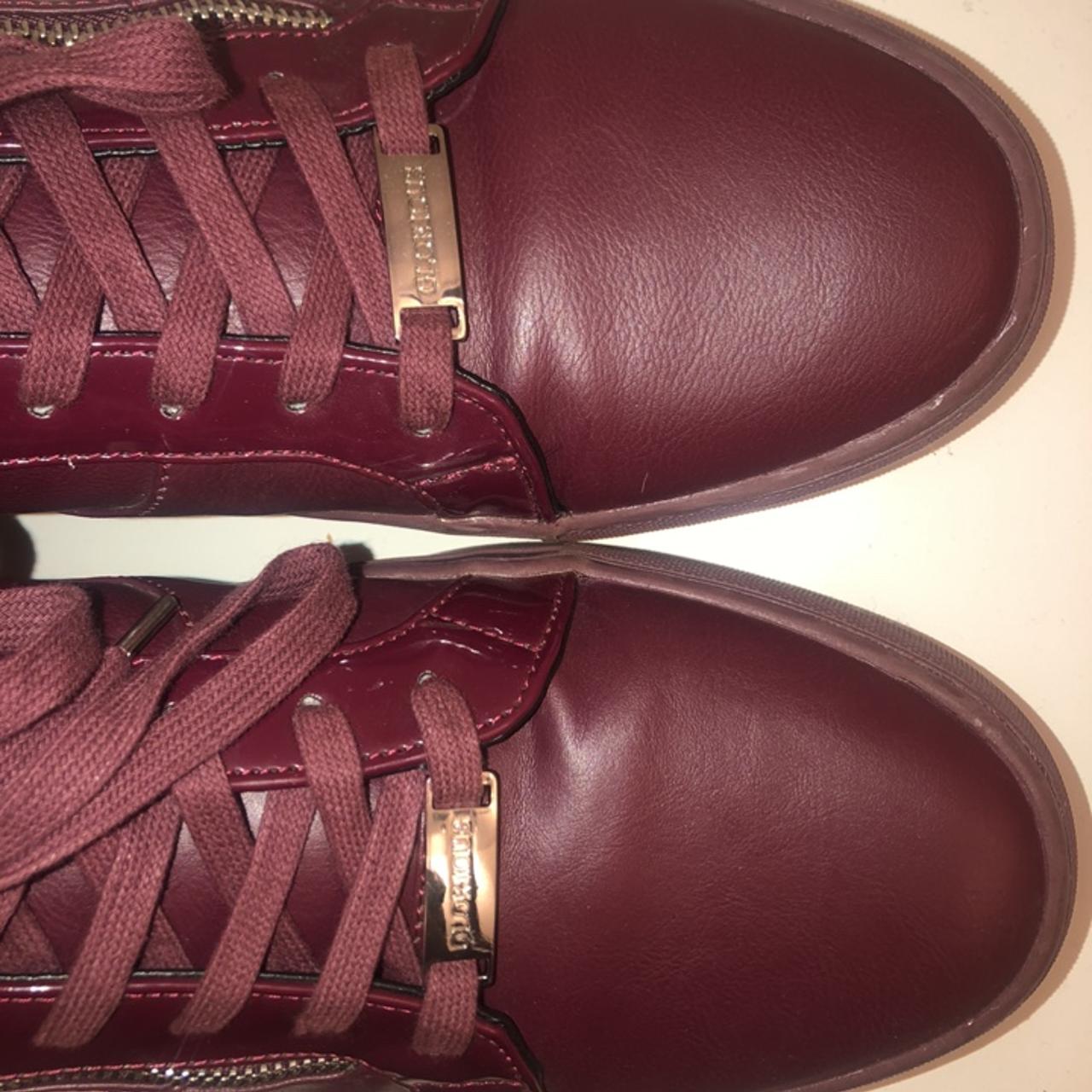 Men's burgundy Glorious Gangsta London Depop