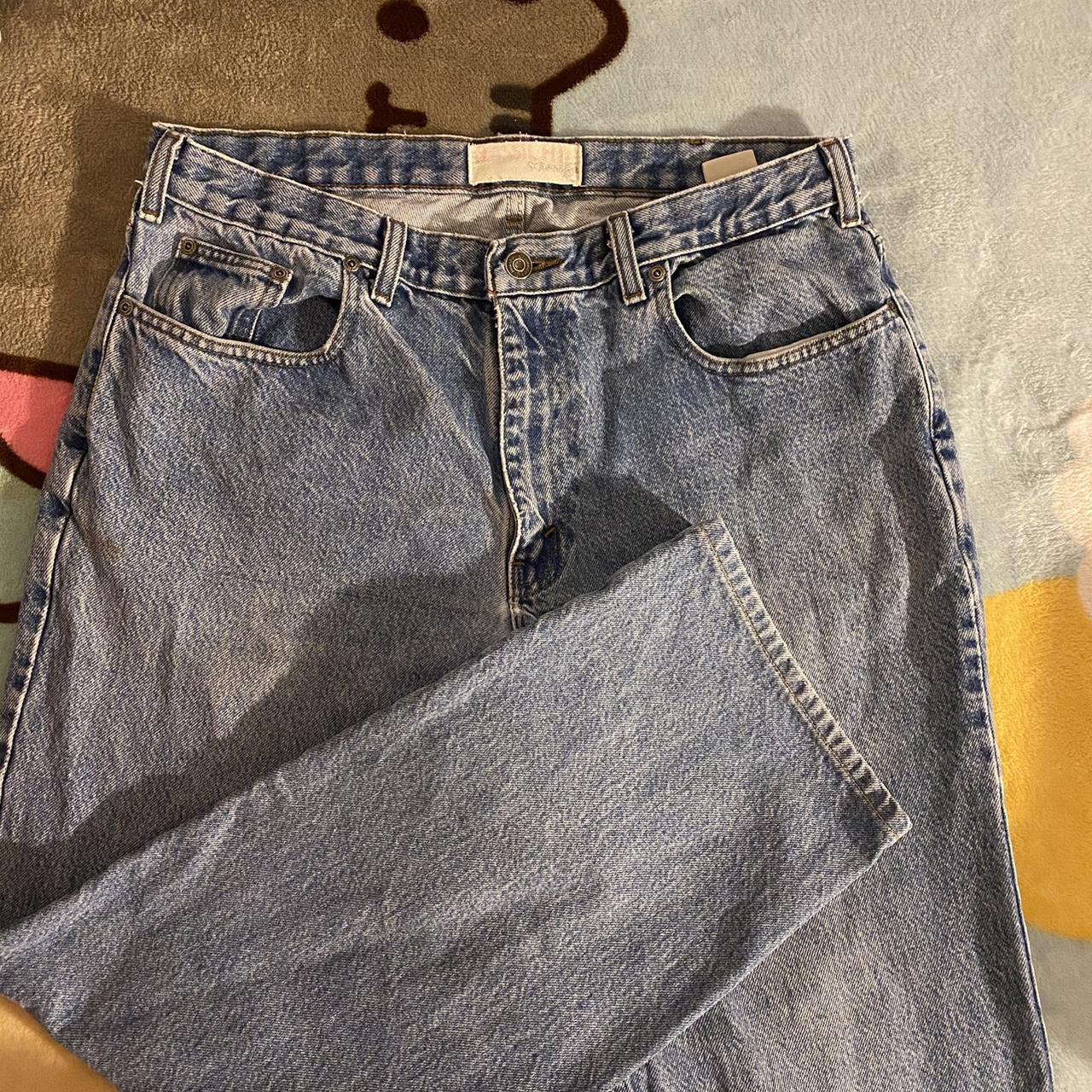 Vintage straight fit mom jeans :3 - size is... - Depop