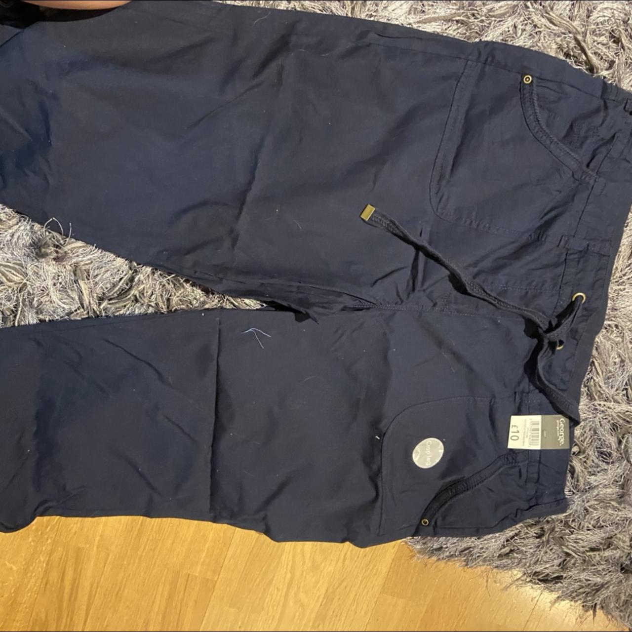 Washed Grey Cargo Trousers | Kids | George at ASDA