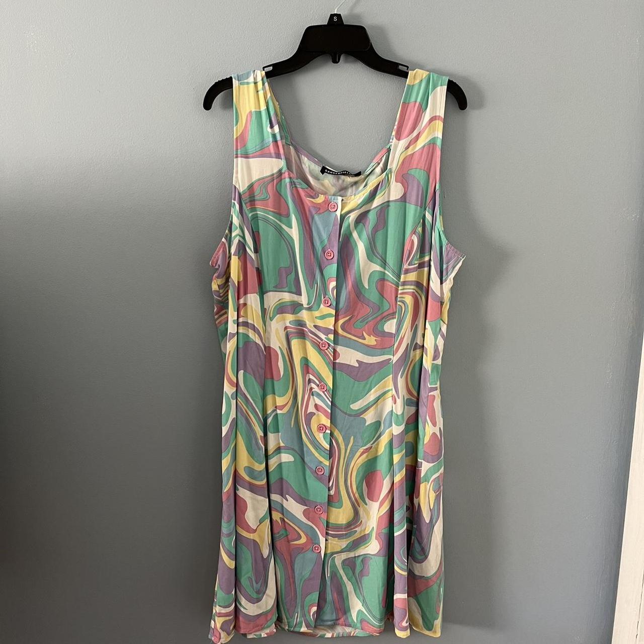 Product Image 1 - Psychedelically pastel 80's style dress
