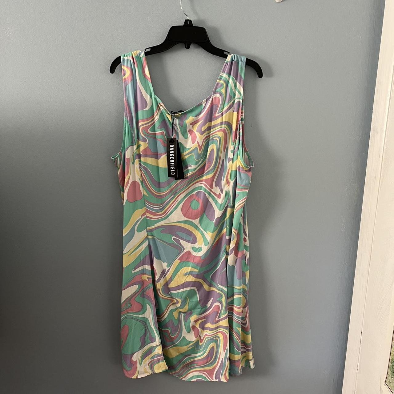 Product Image 2 - Psychedelically pastel 80's style dress