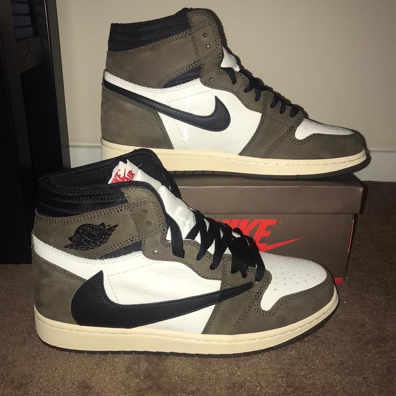 Cactus Jack Jordan 1's Travis Scott Worn 2 times... - Depop