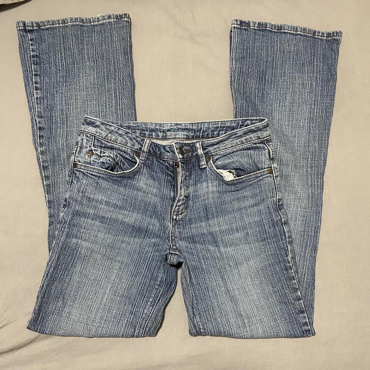 Vintage new look low rise bootcut flare jeans... - Depop