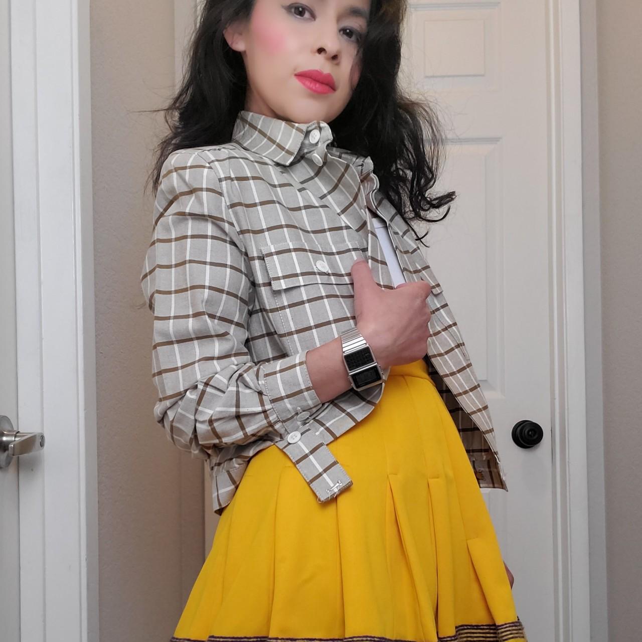 More pictures on Instagram Shop.olives_attic Plaid... Depop