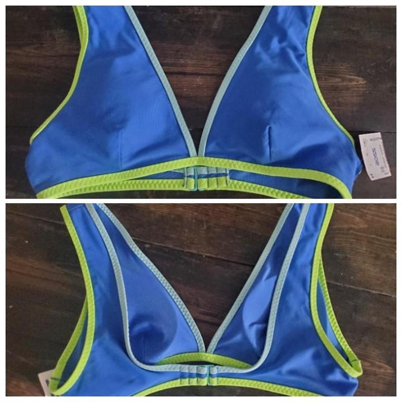 NWT bikini triangle top by Aerie Size small with... - Depop