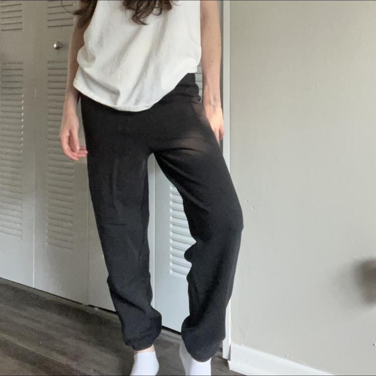 Hanes hot sale black sweatpants