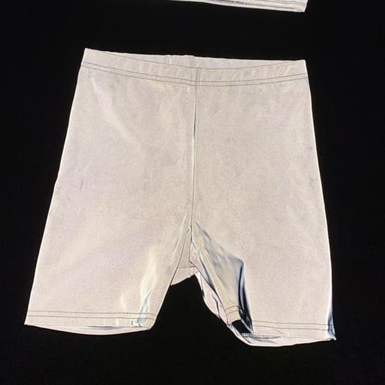 OWN SAVIOUR reflective cycling shorts, bought off... Depop