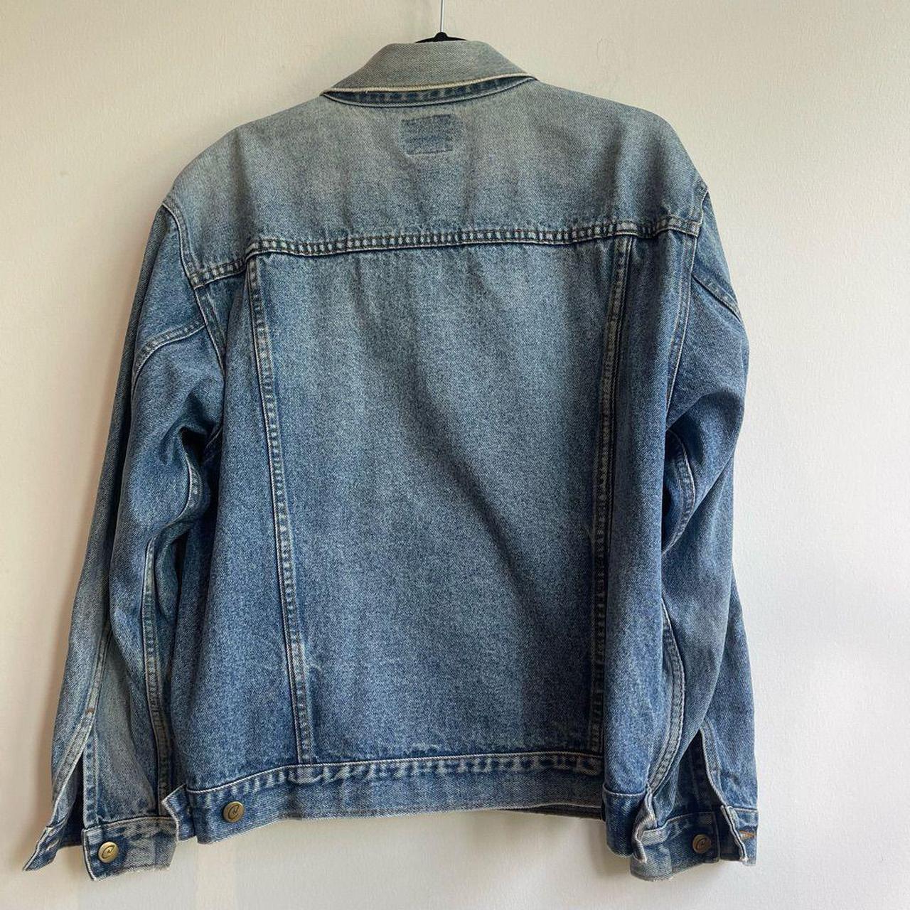 Vintage Claudio Nucci Denim Unisex Jacket - Large... - Depop