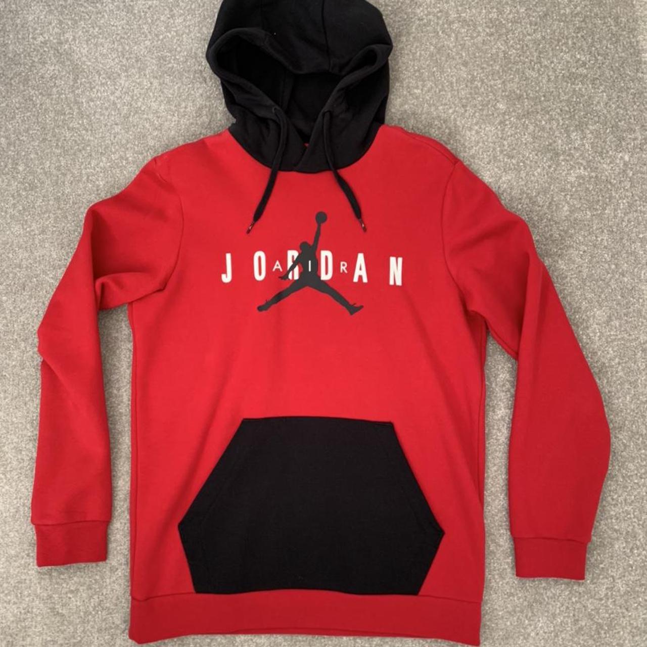 jordan jumper red