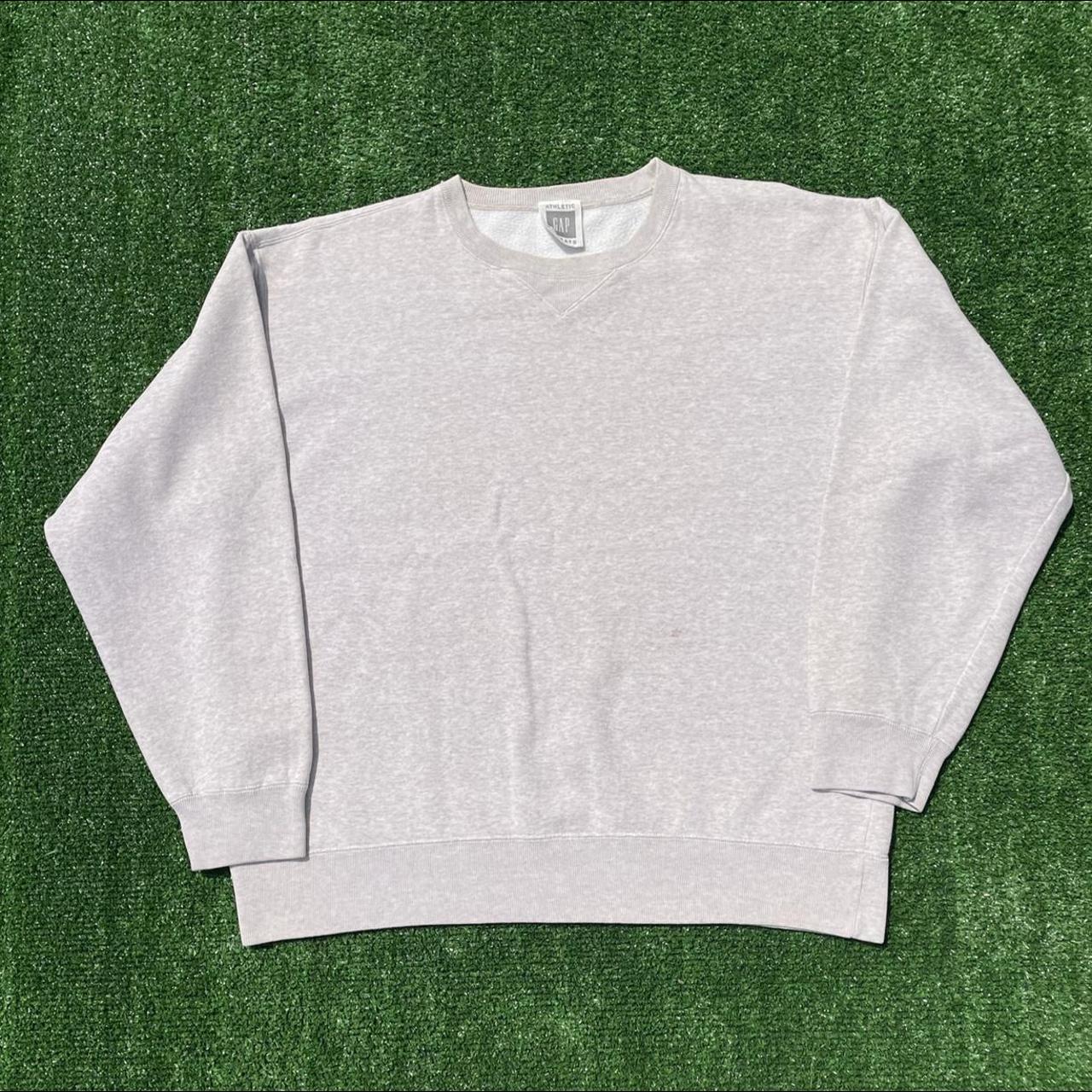 Men’s vintage cream Gap premium sweatshirt in great... - Depop