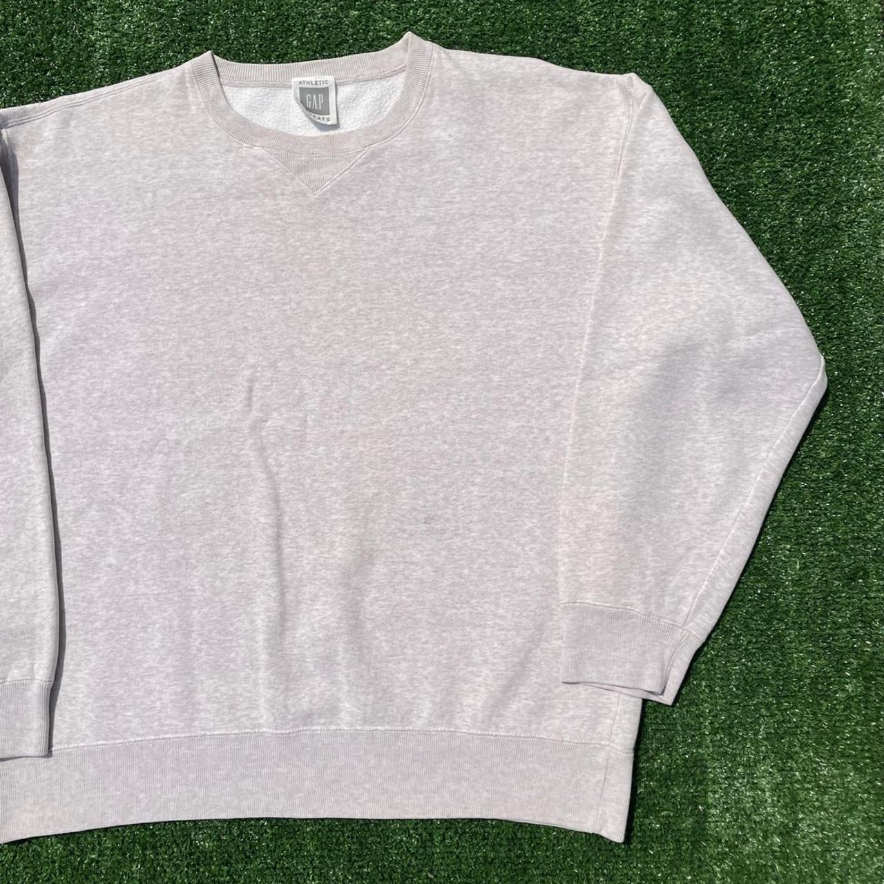 Men’s vintage cream Gap premium sweatshirt in great... - Depop