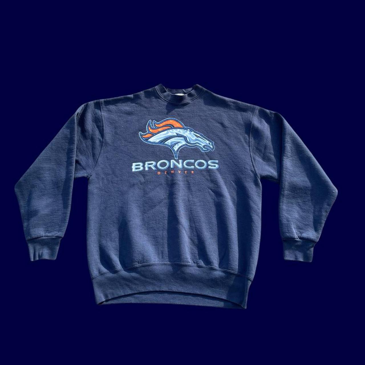 Vintage 90's Pro Player Denver Broncos Sweatshirt