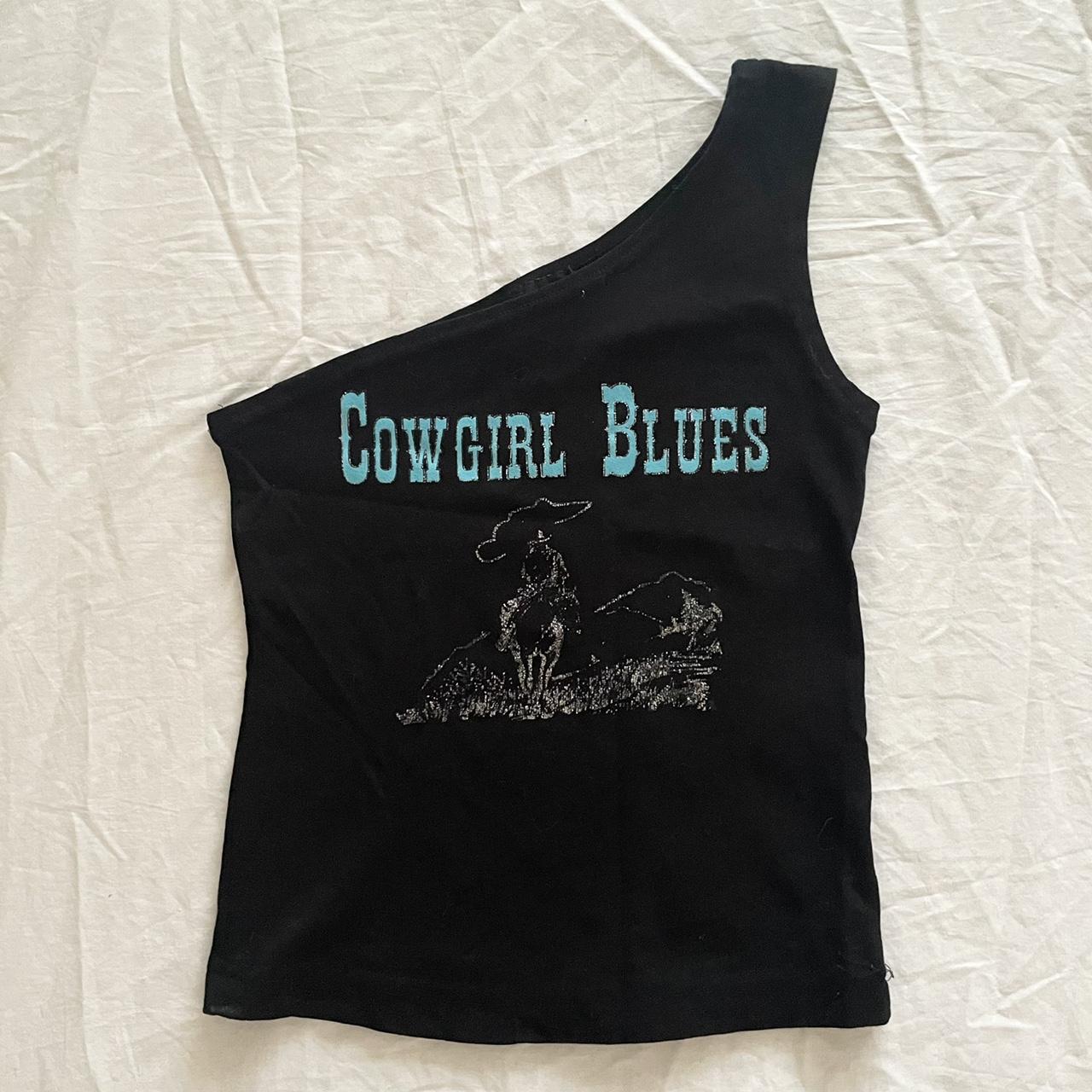 Product Image 1 - Cowgirl Y2k one-shoulder top w