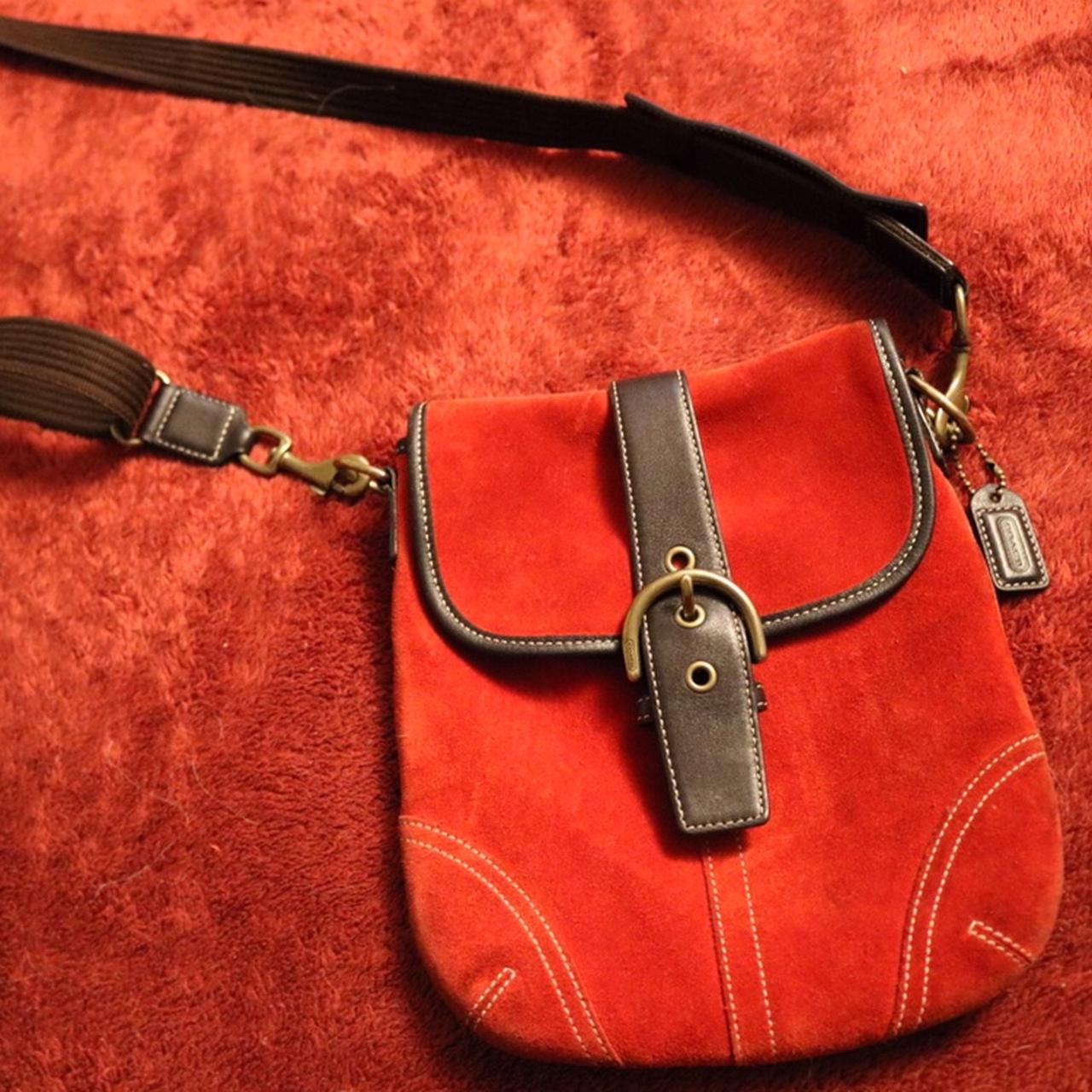 Vintage Coach Original Red Mini Bag 