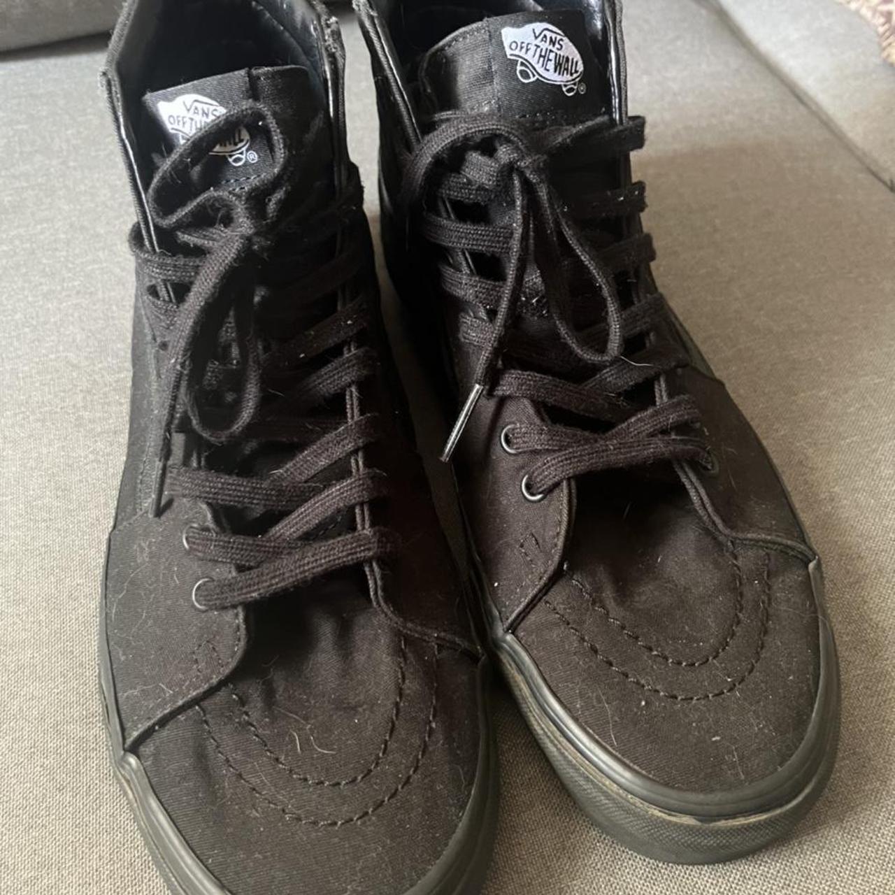 vans old skool black size 12