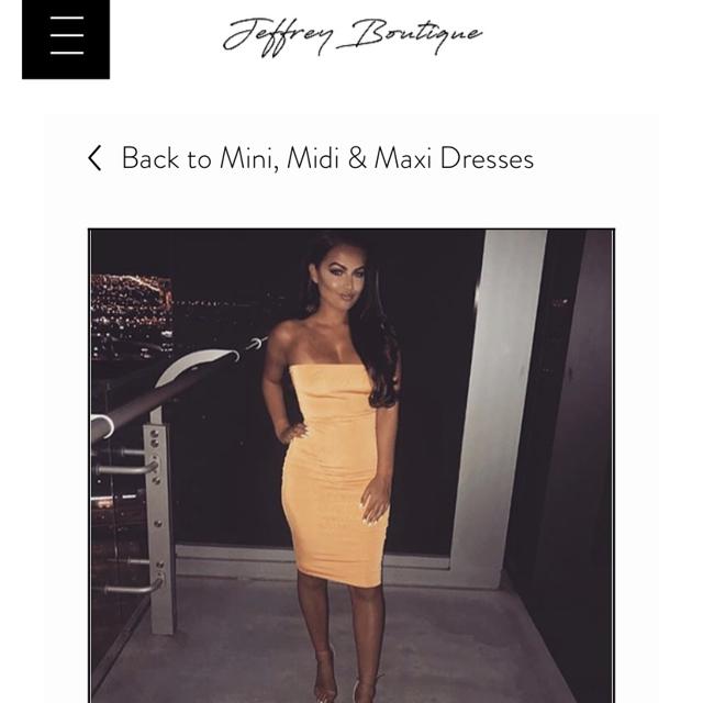 Jeffrey shop boutique dress