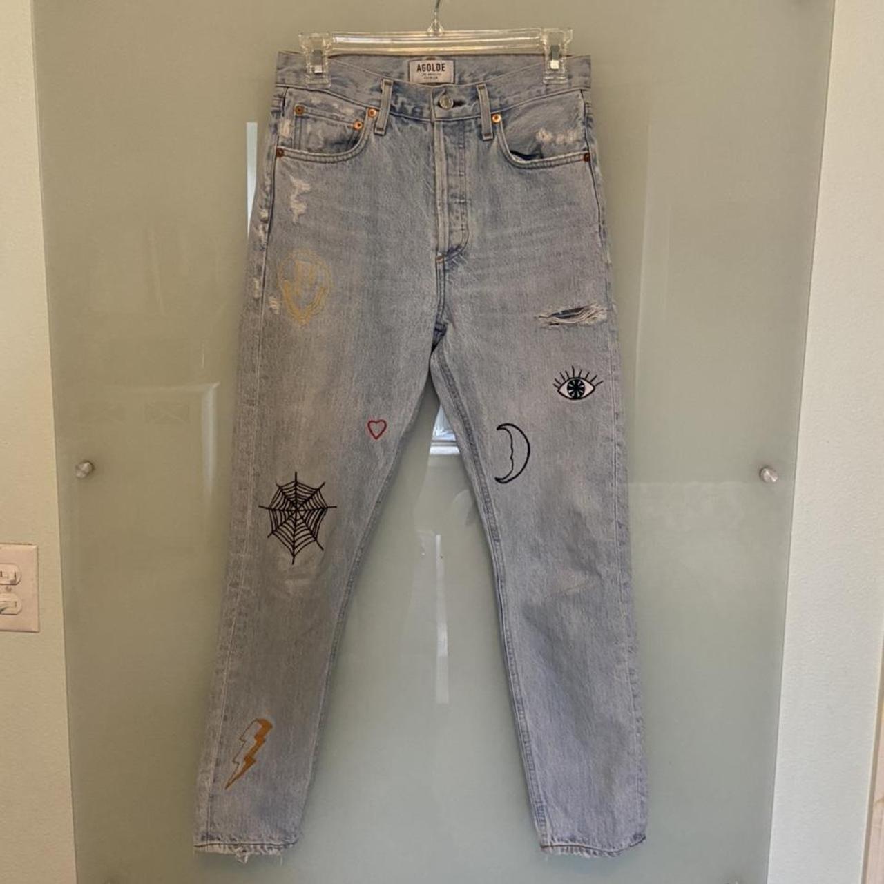 AGOLDE X UO Jamie High Rise Jean Rescued