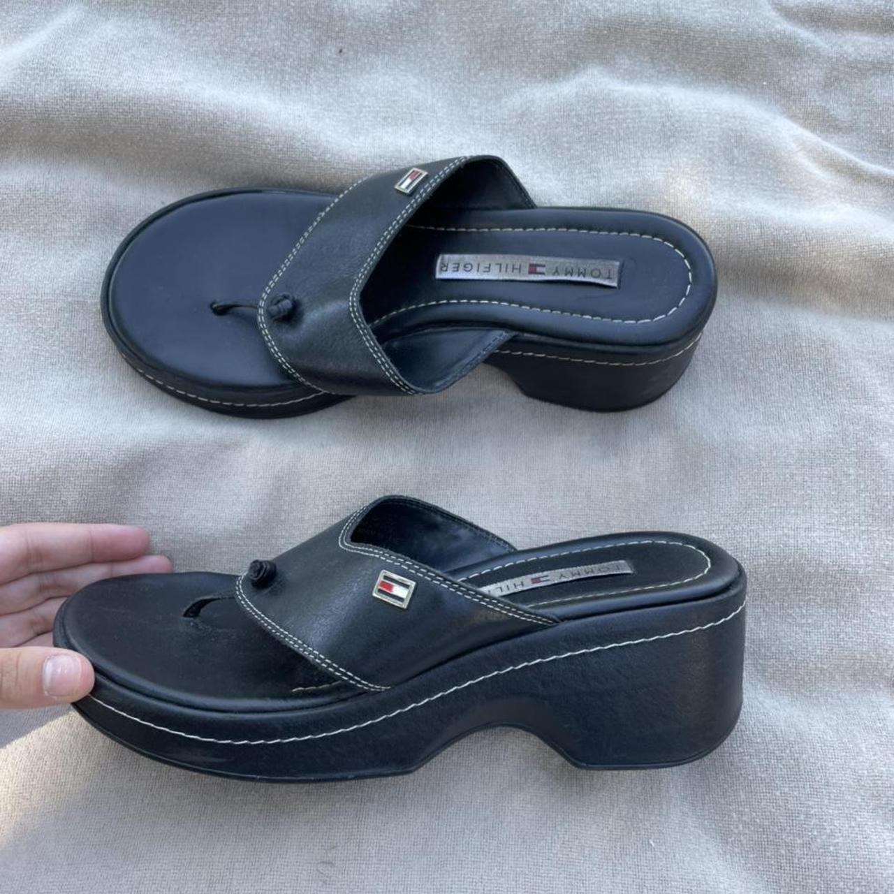 PLATFORM TOMMY HILFIGER SANDALS - 8/10 condition -... - Depop