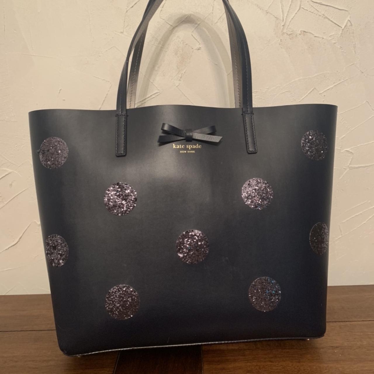 Kate Spade New York Women's Navy Bag | Depop