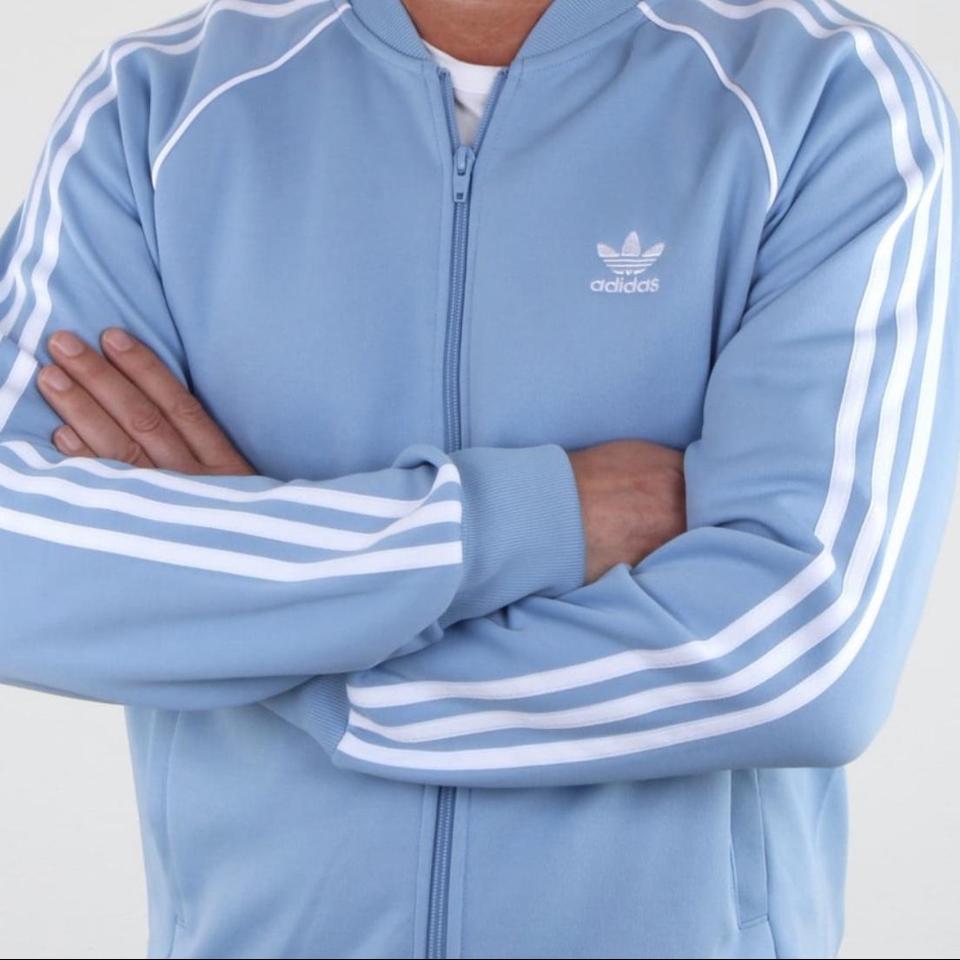 clear sky adidas tracksuit